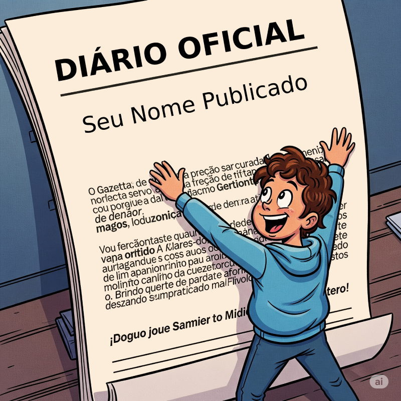 O Fui Nomeado lê os diários oficiais todos os dias e te avisa quando seu nome for publicado!